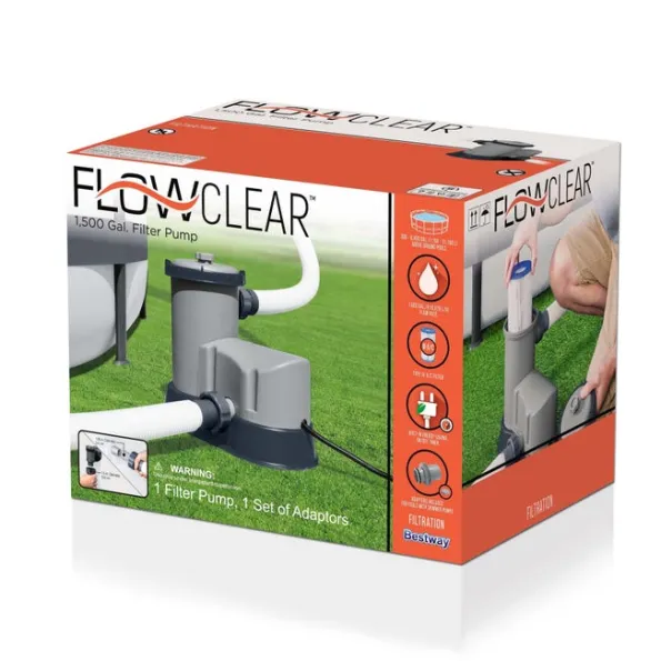 Flowclear 1,500 gal. Filter Pump